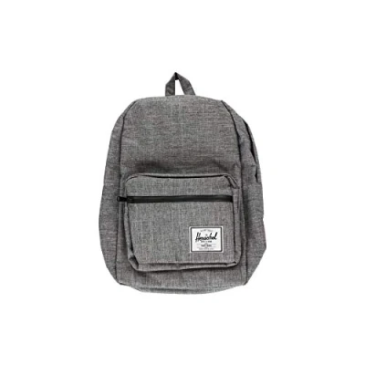 Afbeelding van Pop Quiz Raven Crosshatch / Rugzak schooltas laptoptas 15&quot; fleece laptopvak meerdere extra vakken 22L opbergruimte Beperkte Levenslange Garantie Grijs