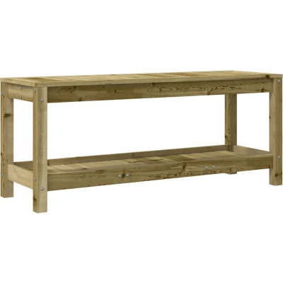 Afbeelding van vidaXL Tuinbank 108x35x45 cm geïmpregneerd grenenhout