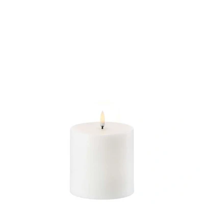 Afbeelding van Uyuni Cilinderkaars Led Nordic White 10,1 X 10 Cm