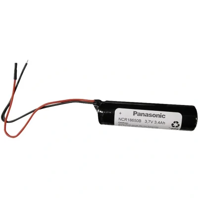 Afbeelding van Panasonic NCR18650B Speciale oplaadbare batterij 18650 Kabel Li ion 3.7 V 3400 mAh