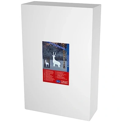 Afbeelding van Konstsmide 6168 203 rendier, acryl, wit