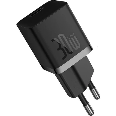 Afbeelding van Baseus GaN5 30W Compacte Fast Charger USB C Zwart