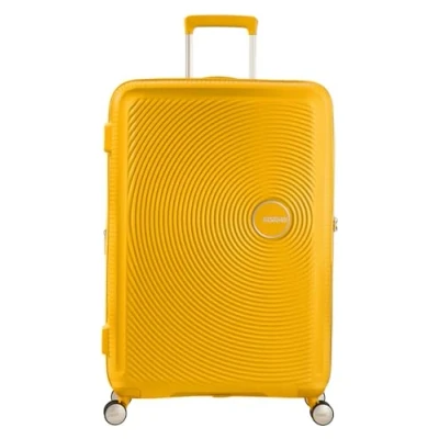 Image de American Tourister Soundbox Expandable Spinner 55 cm Golden Yellow