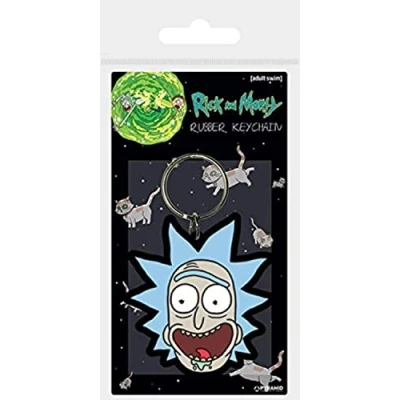 Afbeelding van Rick &amp; Morty Sleutelhanger van rubber, Meerkleurig