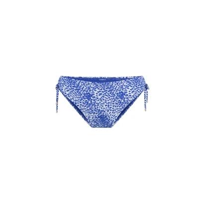 Afbeelding van Lingadore Bikinibroekje, Dames, Maat: 36, Blau weiss druck