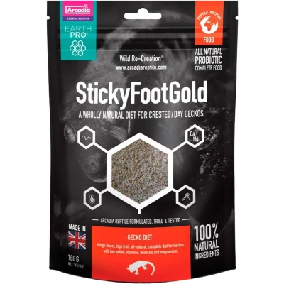 Afbeelding van Arcadia Earth Pro StickyFood Gold 180 gram