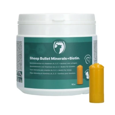 Afbeelding van Sheep bullet minerals + biotin 10 stuks