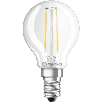 Afbeelding van Ledvance Classic LED E14 Peer Filament Helder 2.5W 250lm 827 Zeer Warm Wit Vervangt 25W