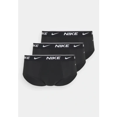 Afbeelding van Nike Underwear Brief 3 PACK Slip, Heren, Maat: XS, Black