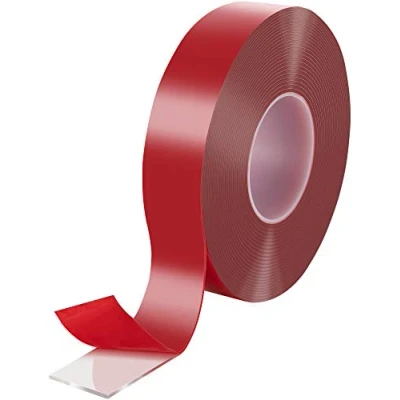 Afbeelding van Poppstar Dubbelzijdige Tape (10 m x 38 mm 2 mm) Acryl Transparant