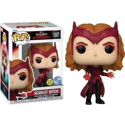 Afbeelding van Funko Pop! Marvel: Doctor Strange 2 Scarelt Witch #1007 Glow in the Dark Exclusive Special Edition