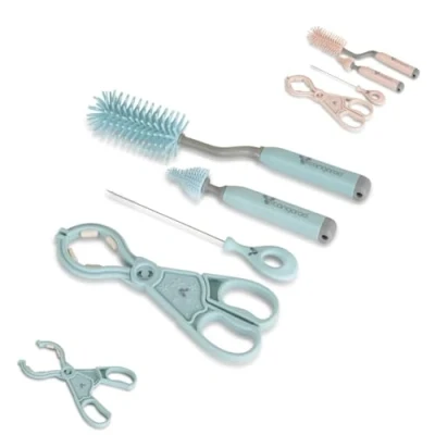 Afbeelding van Cangaroo Blue 4 delige Flessenborstel Set 110212
