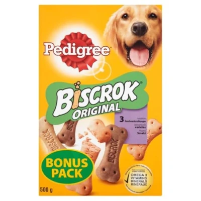 Afbeelding van Voer Pedigree Biscrock Original Volwassen Kip 500 g