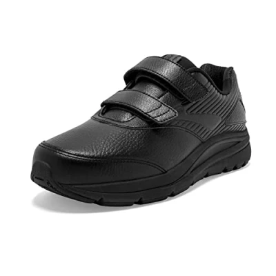 Afbeelding van Brooks Addiction Vstrap 2 Sportieve wandelschoenen, Dames, Maat: 38.5, black Leer