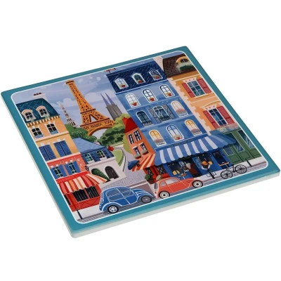 Afbeelding van Placemat Versa Paris Kurk Keramisch 20 X 0,6 CM