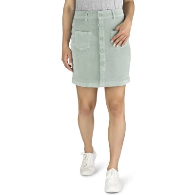 Afbeelding van DENIMFY Dames Rok DFAlina regular fit Groen S Volwassenen