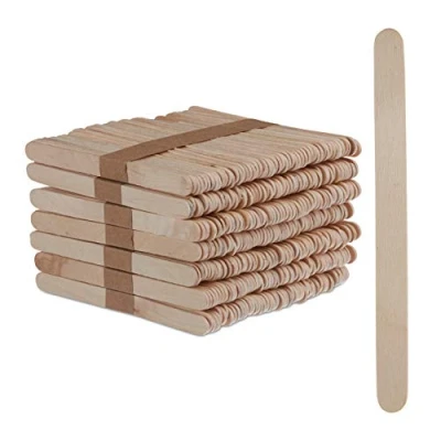 Afbeelding van Relaxdays 2000x ijsstokjes hout knutselhoutjes houten stokjes