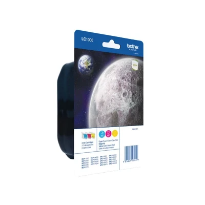 Image de Brother LC1000RBWBP pack de 3 jaune, cyan, magenta originale cartouche d&#039;encre