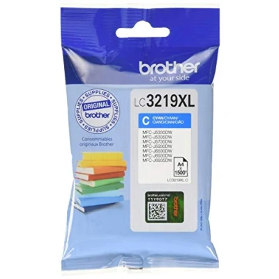 Afbeelding van Originele inkt cartridge Brother LC3219XL Cyaan