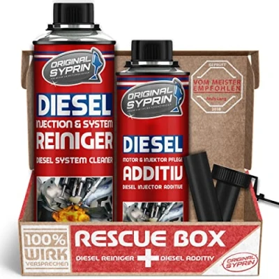 Afbeelding van SYPRIN Additief en reiniger voor onderhoud van dieselsystemen, reinigen spoelen injectoren, inspuitkoppen, roetfilters, dpf extreme prestaties