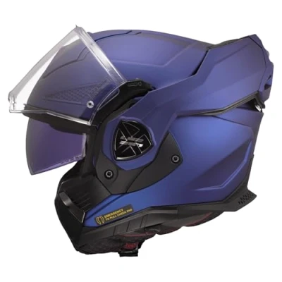 Afbeelding van LS2 FF901 Advant X systeemhelm solid navy blauw XS