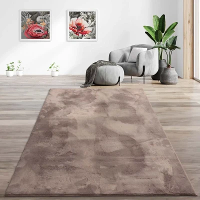 Afbeelding van Laagpolig Vloerkleed Svea Taupe 200x290 Cm