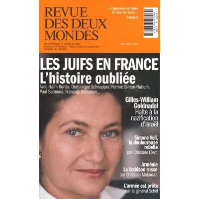 Image de Revue des Deux Mondes Mai 2024 Les Juifs dans l&#039;histoire de France