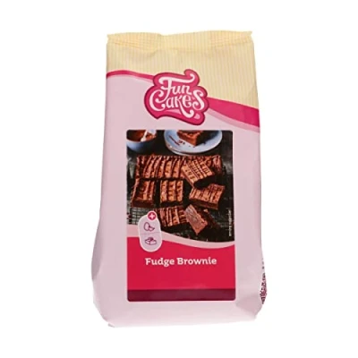 Afbeelding van FunCakes Bakmix voor Fudge Brownies Browniemix Cakemix 500g