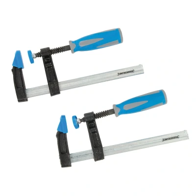 Afbeelding van Silverline 2 delige F klemmen set 150 x 50 mm