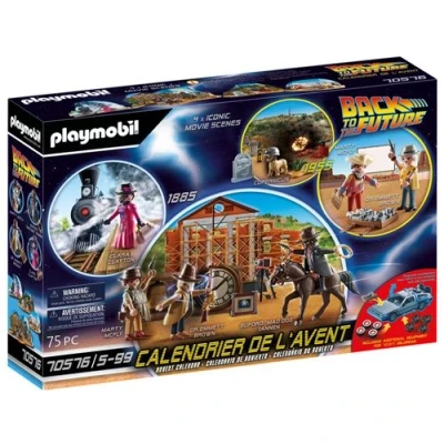 Image de Playmobil Calendrier de l&#039;avent 70576 Retour vers le futur III