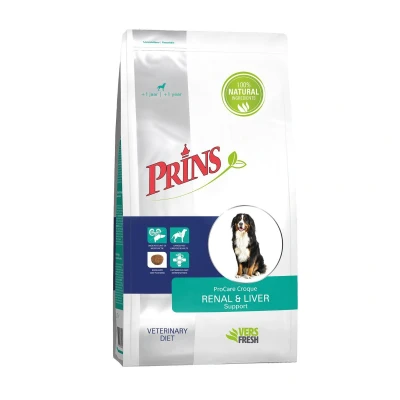 Afbeelding van Prins Procare Croque Diet Renal Support Gevogelte Hondenvoer 10 kg