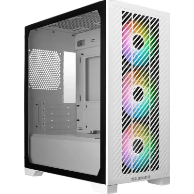 Afbeelding van Cooler Master Elite 301 White Minitowermodel ITX, micro ATX wit