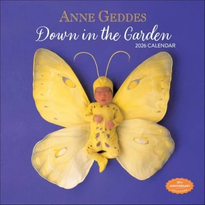 Afbeelding van Anne Geddes 2026 Wall Calendar: Down in the Garden