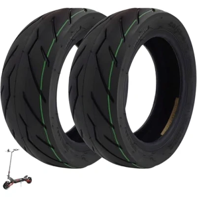 Afbeelding van BITUME 2 x versterkte Tubeless banden 80/65 6 (10 3) voor Dualtron Victor Zero10x Kaabo Mantis 10 Wegoboard Blaster Speedtrott RX 2000 en achterwiel