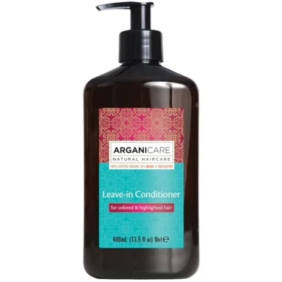 Afbeelding van Arganicare Leave In Conditioner For Colored &amp; Highlighted Hair Argan Shea Butter 400 Ml