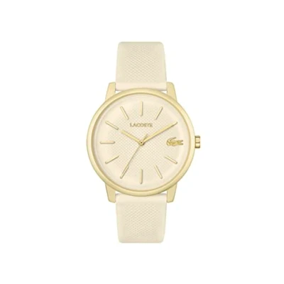 Afbeelding van Lacoste MOVE Unisex Horloge, Maat: One Size, Yellow/light goldcoloured