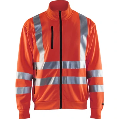 Afbeelding van Blaklader Sweatshirt High Vis 3358 1974 Rood XXS