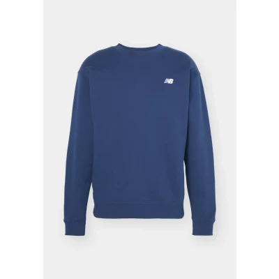 Afbeelding van New Balance Sport Essentials Small LOGO Brushed CREW Sweater, Heren, Maat: Small, Navy