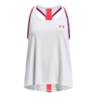 Afbeelding van Under Armour Knockout TANK Top voor kinderen, Maat: 116, Weiss rot