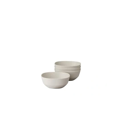 Afbeelding van Mepal serveerschaal Silueta 4x 250 ml Saladeschaal Nordic white