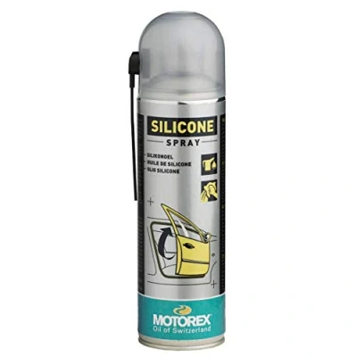 Afbeelding van MOTOREX Silicone 7611197162254 Siliconensmeermiddel waterafstotend, grote mate van bescherming tegen corrosie spuitbus 500
