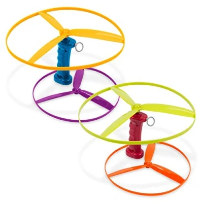 Afbeelding van Battat BT2639Z Skyrocopter stuurspeelgoed met 2 launchers en 4 schijven voor kinderen vanaf 3 jaar (6 stuks) meerkleurig 10