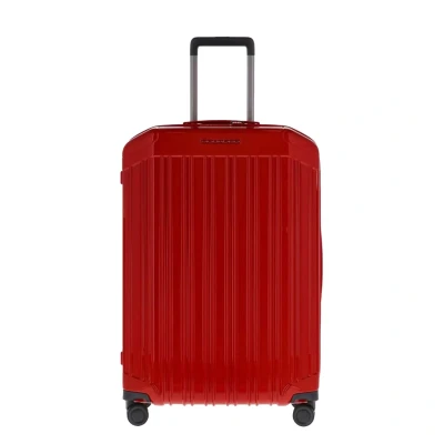 Afbeelding van Piquadro PQ Light Medium Trolley red Harde Koffer