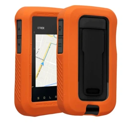 Afbeelding van kwmobile Hoesje geschikt voor Garmin eTrex Solar Beschermhoes handheld GPS Back cover in oranje