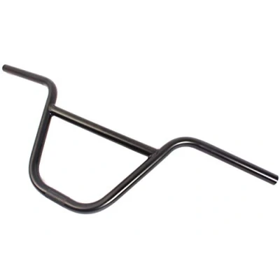Afbeelding van KHEbikes KHE BMX stuur, 8 inch, zwart, geribbeld, slechts 846 g, breedte 680 mm