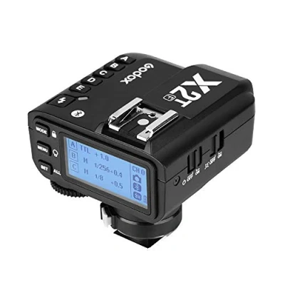 Afbeelding van GODOX X2T F TTL afstandsbediening 1/8000s HSS 2.4G draadloze triggerzender compatibel met Fuji DSLR V1 TT350F AD200 AD200Pro iPhone Huawei Samsung