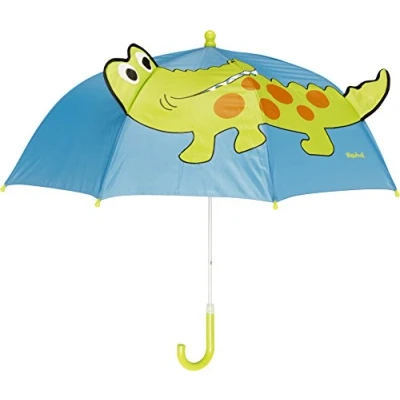 Afbeelding van Playshoes Kinder paraplu met Krokodil Blauw maat Onesize