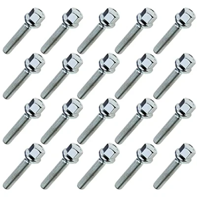 Afbeelding van 20 stuks wielbouten M12 x 1,5 SW17 55 mm lengte naar keuze