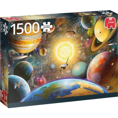 Afbeelding van Jumbo Premium Floating in Outer Space legpuzzel 1500 stukjes