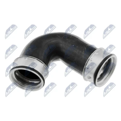 Afbeelding van NTY GPP VW 016 Laadluchtslang Rubber met voering van stof VOLKSWAGEN: Passat B5 GP Estate, Saloon, SKODA: Superb I Saloon